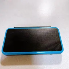 New ニンテンドー2DS LL ブラック×ターコイズ【タッチペン＆充電器付き】