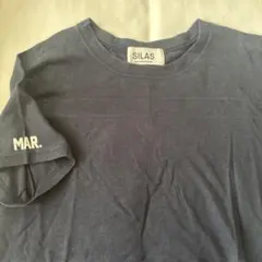 SILAS Tシャツ ネイビー MAR.ロゴのサムネイル