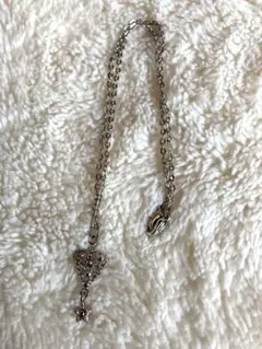 ハート型ペンダント 星チャーム ネックレス