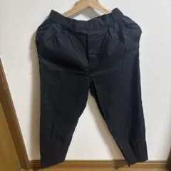 Studio clipブラック パンツ ゴムウエスト