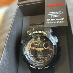新品　G-SHOCK GA-100CF-1A9JF 腕時計のサムネイル