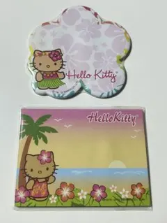 ハローキティ メモ帳 ハワイ ハイビスカスキティ sanrio - メルカリ