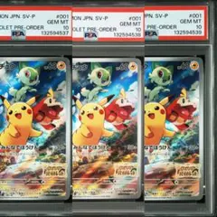 【連番】スカバイ　ピカチュウ プロモ　psa10