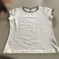 BURBERRY LONDON Tシャツ チェックトリム極美品のサムネイル