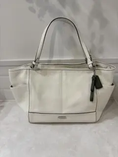 COACH パーク レザー キャリーオール トートバッグ coach 美品