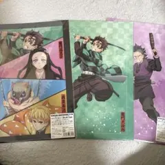 鬼滅の刃　アニプレックスオンラインくじ　クリアファイル　不死川実弥&不死川玄弥