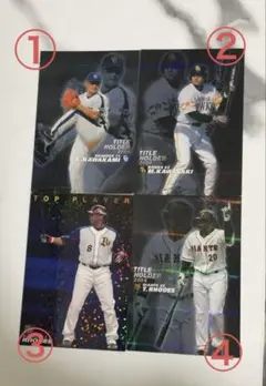 カルビー 2004年 プロ野球チップス トレーディングカードセット