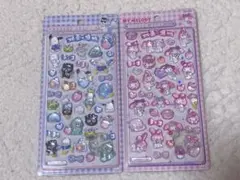 はぴだんぶい マイメロ ボンボンドロップシール セット2シートセット