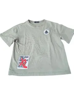 XLARGE カーキ Tシャツ OGゴリラワッペン 120cm