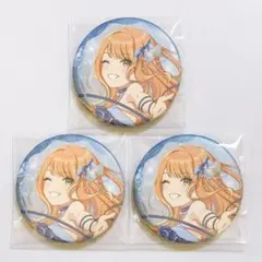 学マス】学園アイドルマスター スイパラ グリラメ缶バッジ 3個【十