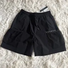 CRONOS ハーフパンツ　メッシュポケット付き　黒　Mサイズ　新品未使用
