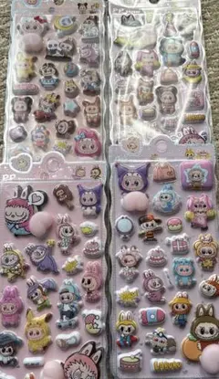 ラブブ　おしりシール　4枚セット