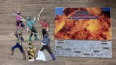 未開封品】機界戦隊ゼンカイジャー アクリルスタンドセット 3種セット