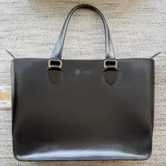 GANZO ガンゾ　ブライドルレザー トートバッグ　クリーム付き