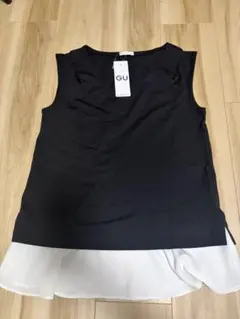 GU ノースリーブ レイヤードT