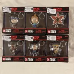 コンプリートセット ストレンジャーシングス フィギュアキーホルダー6
