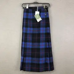 未使用品 O’NEIL of DUBLIN プリーツ ロングスカート ブルー