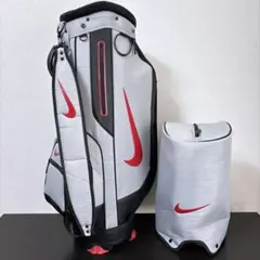 Nike ゴルフキャディバッグ ホワイト/グレー/オレンジ - メルカリ