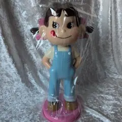新品 未使用 不二家 ペコちゃん 首振り人形 ミルキー版 応募はがき付