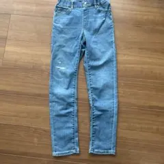 UNIQLO KIDS ダメージデニムパンツ 140
