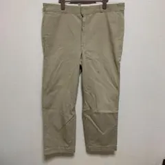 80s DICKIES USA製　コットンチノ　ワークパンツ