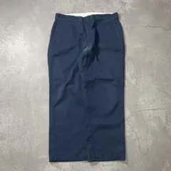 Dickiesディッキーズ874チノパンワークパンツネイビーW38ワイドパンツ