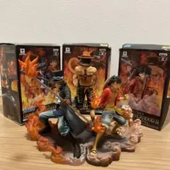 ONE PIECE DXF エース・サボ・ルフィ　フィギュア