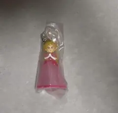 スーパーマリオ ピーチ姫 めじるしキーホルダー