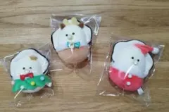 つぶらな瞳のなまがき　クリスマスむぎゅぬい　全3種類　まとめ売り　⑤