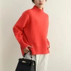 ノーリーズ　MUSICハイネック　ピンク