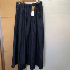ニコアンド　デニムギャザスカート 新品