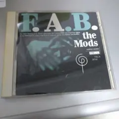 ”THE MODS 　F.A.B.” CD 　ケースひび割れあり