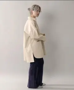フェイクレザーオーバージャケットのサムネイル
