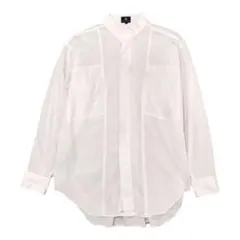90s ISSEY MIYAKE イッセイミヤケ　ビンテージ長袖シャツ　ホワイトのサムネイル