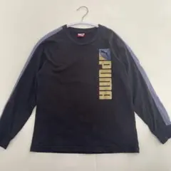 PUMA 長袖カットソー 140 ブラック