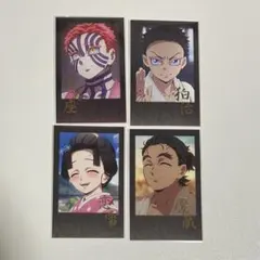鬼滅の刃 狛治 猗窩座 恋雪 慶蔵 チェキ風ブロマイド お楽しみくじ　ダイニング