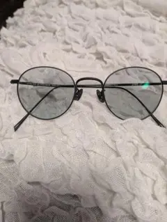 JINS ブラックラウンドサングラス