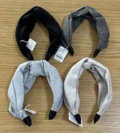 新品タグ付き！クロスカチューシャ4個セットのサムネイル