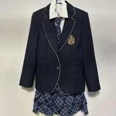 ネイビー ブレザー スカート セット 160A