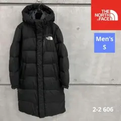 ノースフェイス　ダウンコート　ブラック　メンズS
