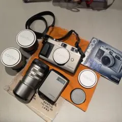 CONTAX G2コンパクトフィルムカメラ レンズセット 中古)CONTAX (コンタックス) G2 セット (28mm/45mm/90㎜/TLA200