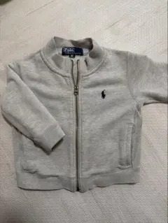 Polo by Ralph Lauren グレー ジップアップジャケット 80