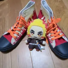 鬼滅の刃　煉獄杏寿郎　れんごく きょうじゅろう　スニーカー　28cm