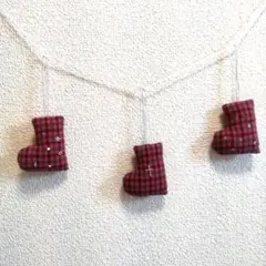 クリスマスガーランド 靴下