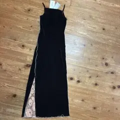 PRIVÈVE ブラック キャミワンピース フリーサイズ