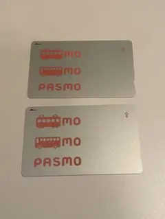 無記名PASMO ICカード 2枚セットのサムネイル