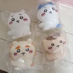 ちいかわ クリップぬいぐるみセット♡ ちいかわハチワレシーサーくりまんじゅう