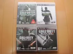 ＰＳ３ソフト４枚セット　コールオブデューティ４モダンウォーフェア 他