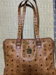 MCM ヴィセトス トートバッグ ブラウン - メルカリ