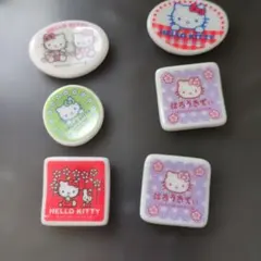Hello Kitty 陶製箸置き 6個セット